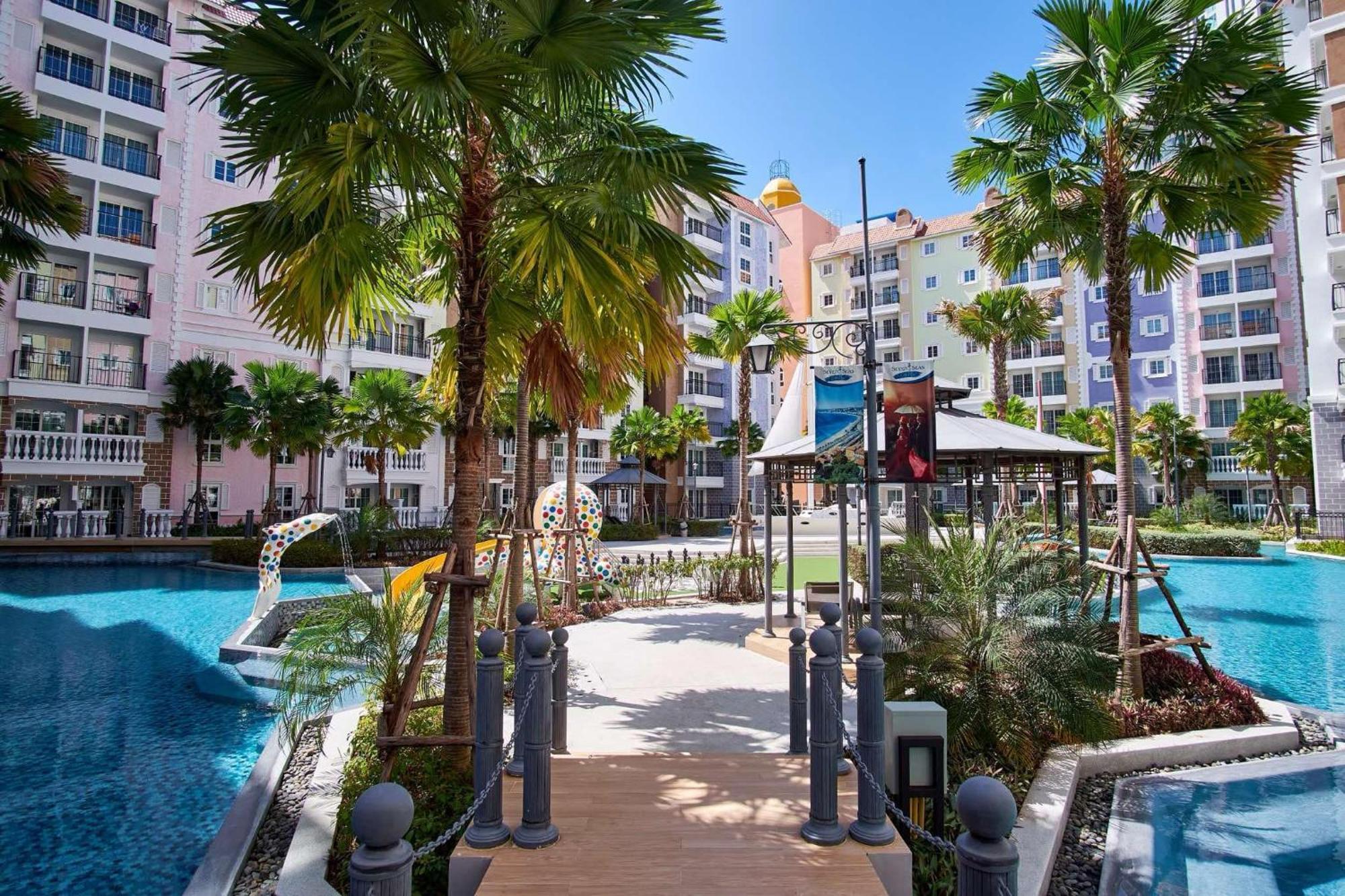 Seven Seas Cote De Azur Hotel Na Chom Thian Bagian luar foto