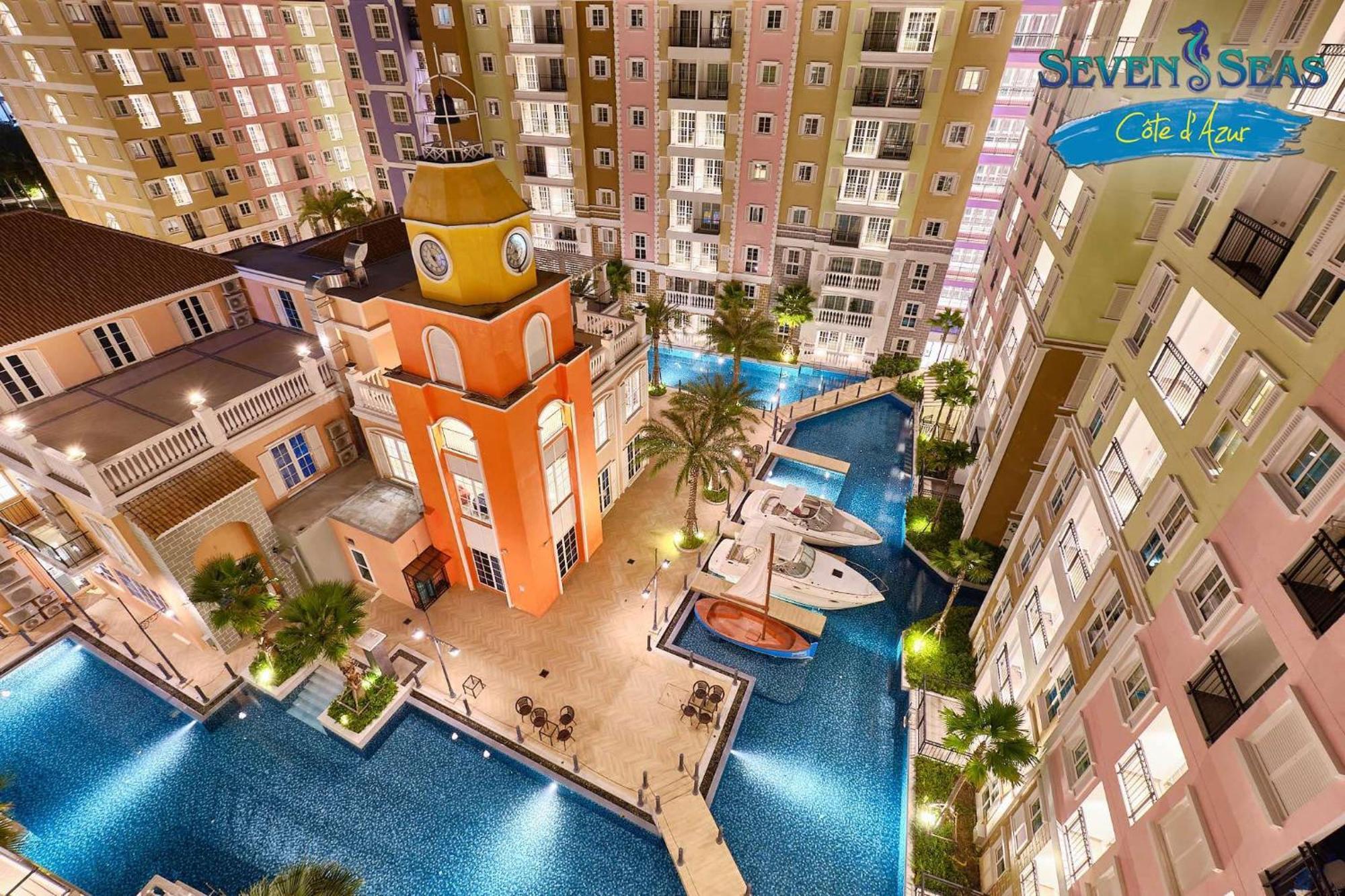Seven Seas Cote De Azur Hotel Na Chom Thian Bagian luar foto