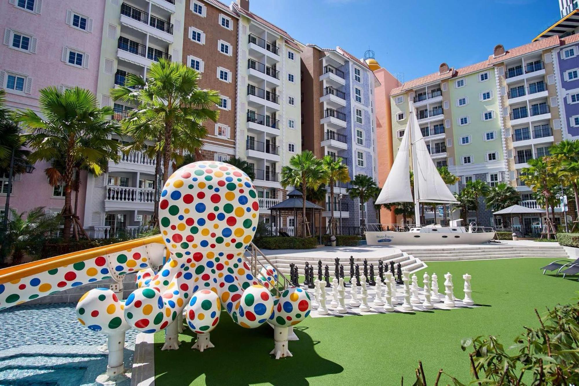 Seven Seas Cote De Azur Hotel Na Chom Thian Bagian luar foto