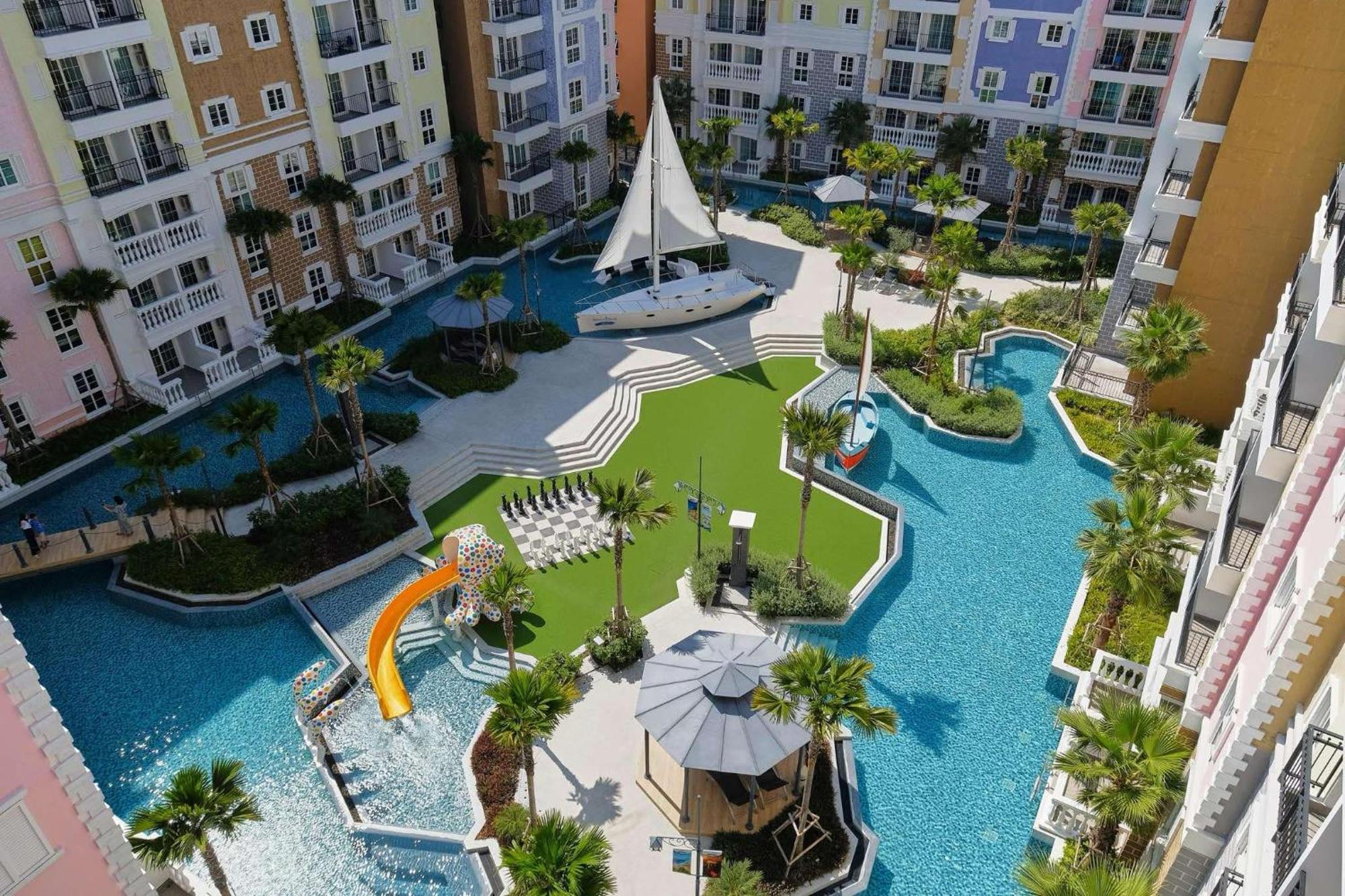 Seven Seas Cote De Azur Hotel Na Chom Thian Bagian luar foto