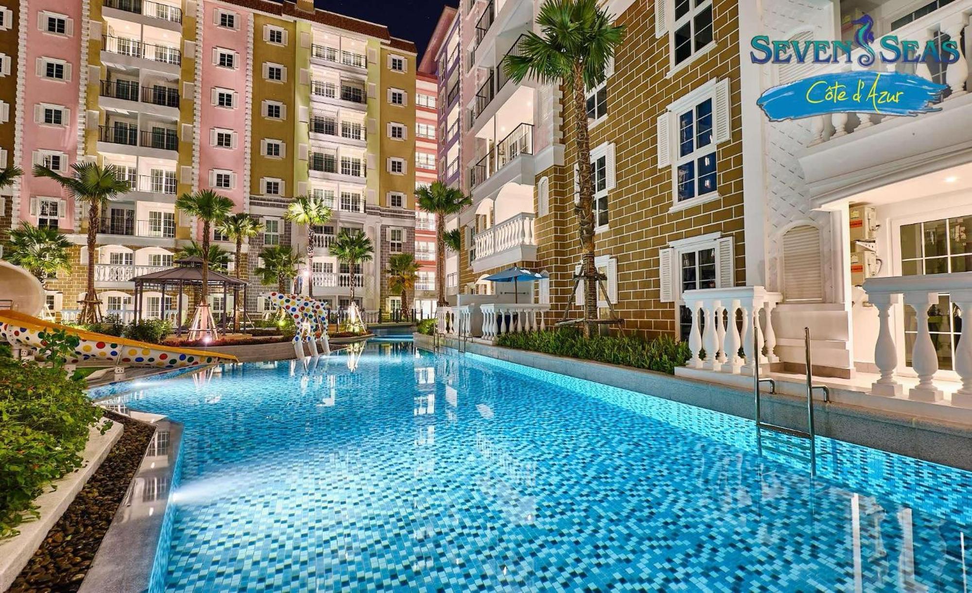 Seven Seas Cote De Azur Hotel Na Chom Thian Bagian luar foto