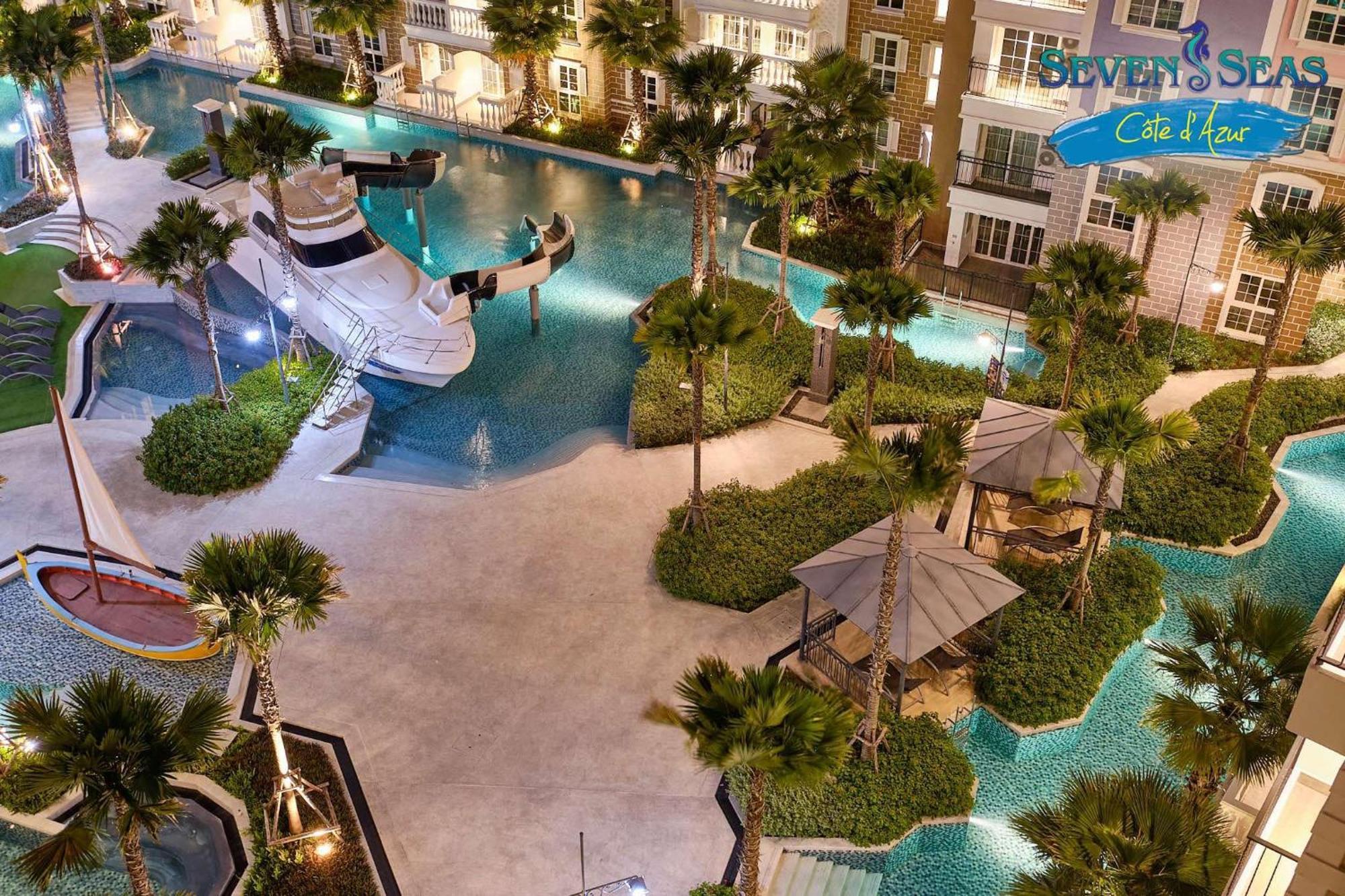 Seven Seas Cote De Azur Hotel Na Chom Thian Bagian luar foto