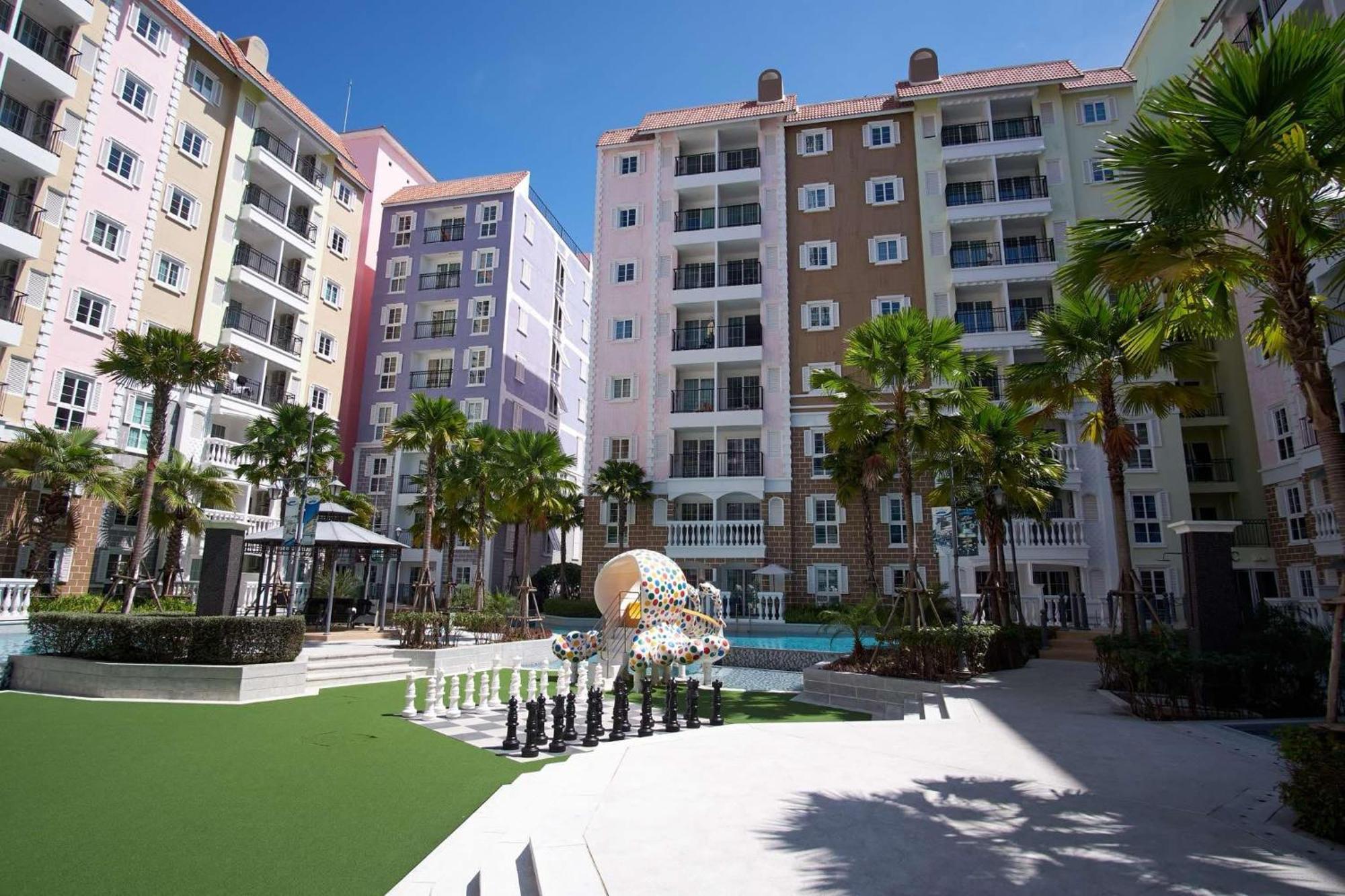 Seven Seas Cote De Azur Hotel Na Chom Thian Bagian luar foto