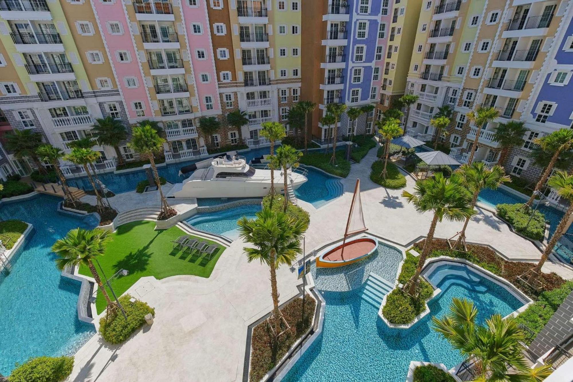 Seven Seas Cote De Azur Hotel Na Chom Thian Bagian luar foto