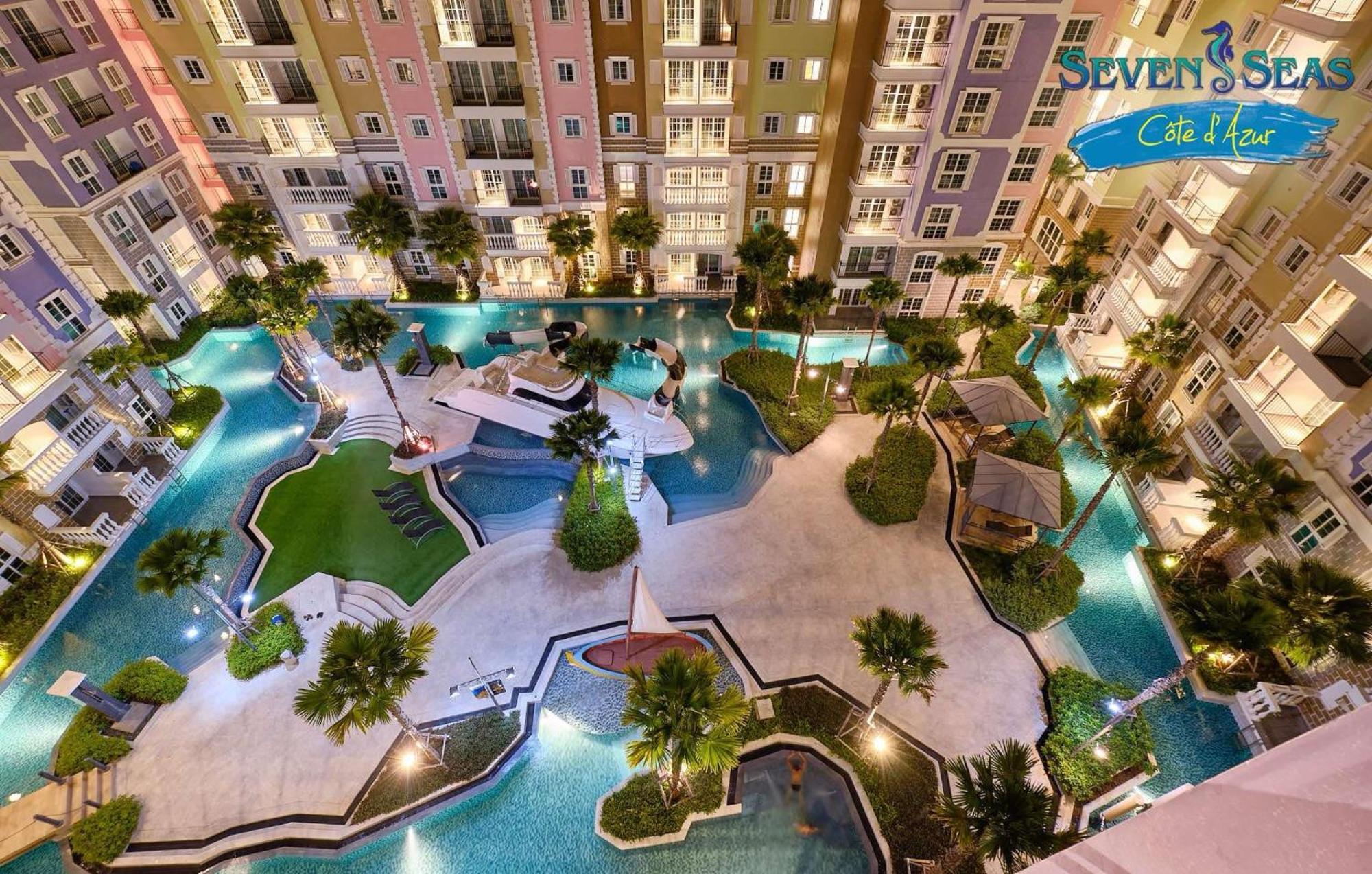 Seven Seas Cote De Azur Hotel Na Chom Thian Bagian luar foto